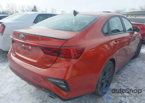 2021 Kia Forte Gt-Line из США, поврежденный, VIN 3KPF34AD9ME319954